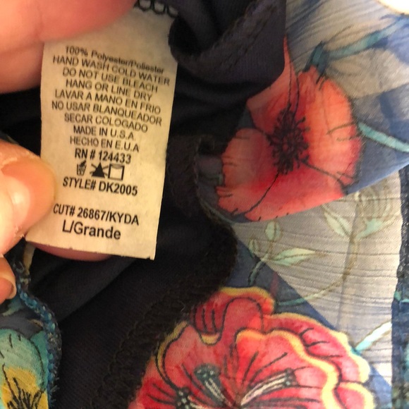 NWOT-Beautiful Women’s Sleeveless Dress Size L - Picture 4 of 4